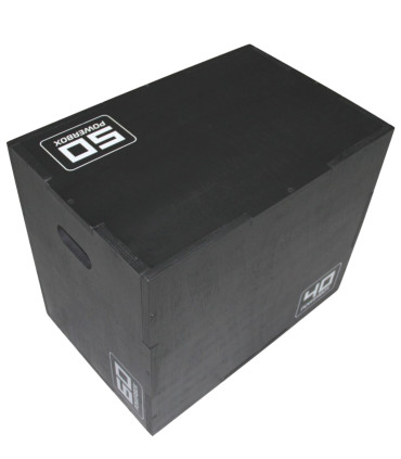 Schwarze PLYO BOX