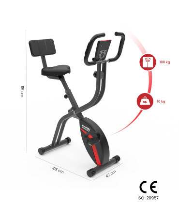 Klappbarer Heimtrainer - CARE - CV-315-FBA