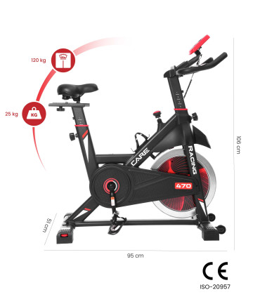 Spinning-Bike - CARE - Racing 470 - FBA