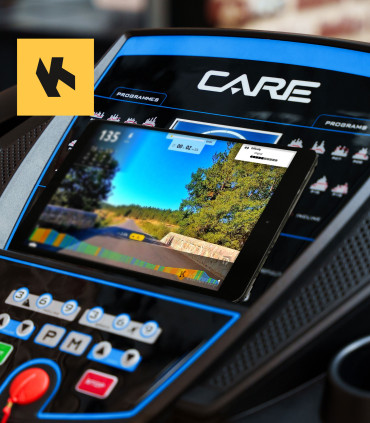 Vernetztes Laufband CARE - CT-5584-3 - 18km/h - Kinomap - FBA