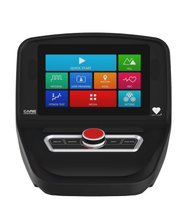 Selbstversorgendes Fahrrad - PERFORMER TFT - CARE - vernetzter Ergometer