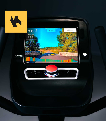 Selbstversorgendes Fahrrad - PERFORMER TFT - CARE - vernetzter Ergometer