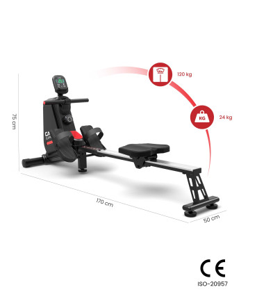 Rudergerät CARE - CLIPPER - manuell und vernetzt