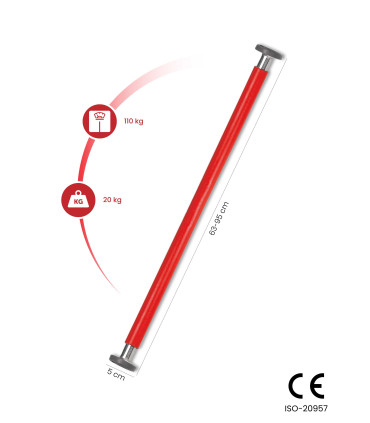 Apartment Pull-up Bar (63 bis 95 cm) - CARE