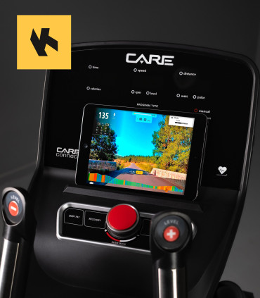 Ellipsentrainer ELLIPTER FD LED selbstversorgt - CARE - vernetzter Ergometer