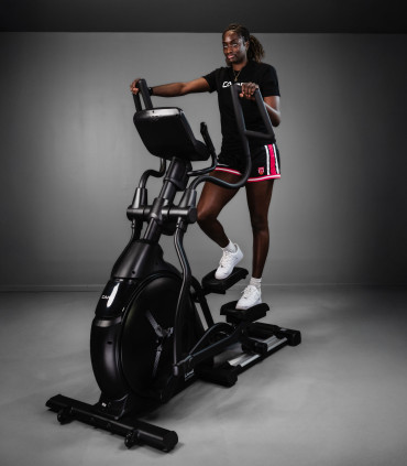 Ellipsentrainer ELLIPTER FD LED selbstversorgt - CARE - vernetzter Ergometer