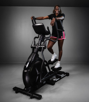 Ellipsentrainer ELLIPTER FD LED selbstversorgt - CARE - vernetzter Ergometer