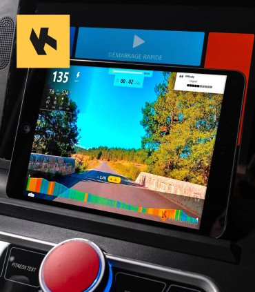 Ellipsentrainer ELLIPTER FD mit TFT-Bildschirm - CARE - vernetzter Ergometer