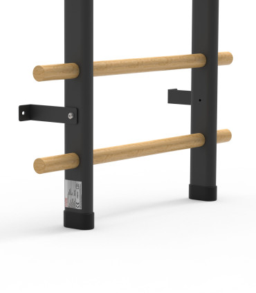 Sprossenwand - CARE - Holz und Metall mit Optionen