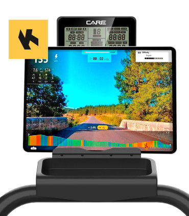 Gekrümmtes Laufband - CURVE RUNNER - CARE - verbunden