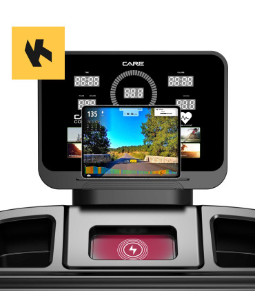Laufband - CARE - ULTIMATE - 20 km/h neigbar und vernetzt