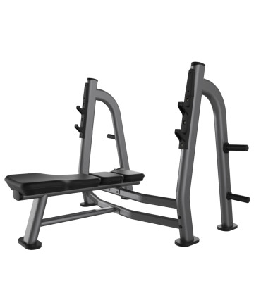 Flachbank PRO - CARE - Olympische Bank mit freien Gewichten