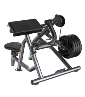 Professionelle Bizepspresse - CARE - Curl Machine mit freier Last