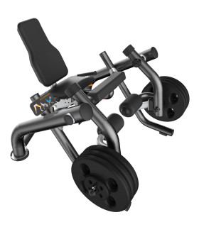 Quadrizeps-Presse PRO - CARE - Leg Extension mit freien Gewichten