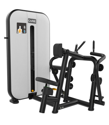 Rowing-Maschine - CARE - Sitzender horizontaler Zug mit geführtem Gewicht