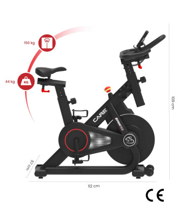 Professionelles Biking-Fahrrad - CARE - SPRINTER - vernetzt und magnetisch