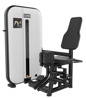 Adduktoren-Maschine - CARE - Presse Oberschenkelinnenseite geführte Last