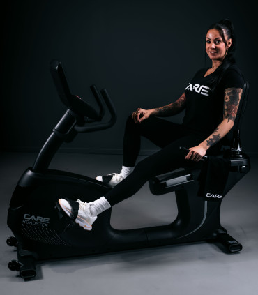 Halbliegendes Bike ROADSTER TFT selbstversorgend CARE - vernetzter Ergometer - Generalüberholt