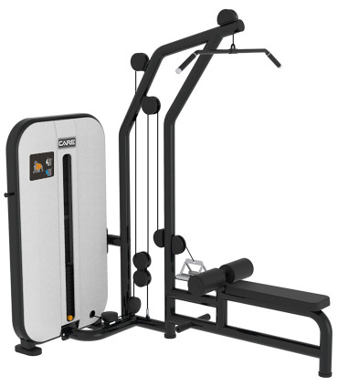 Station Dual Lat Pull Down - CARE - Doppelzug-Rolle Rücken mit geführter Last