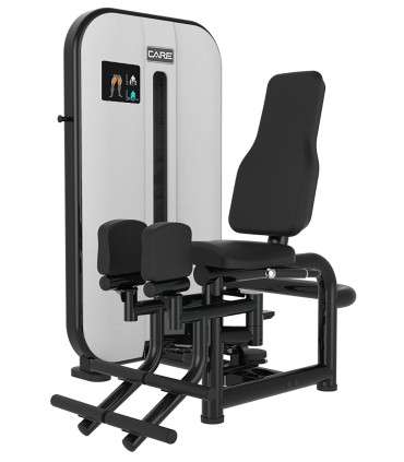 Kombinierte Maschine Adduktoren / Abduktoren - CARE - Dual System mit geführter Last