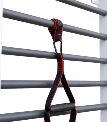 Sprossenwand Fitness - CARE - Aus Metall mit Klimmzugstange