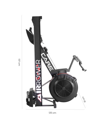 Pack Gamme AERO Premium - CARE - Rudergerät, Fahrrad & Ski Trainer mit Luftwiderstand