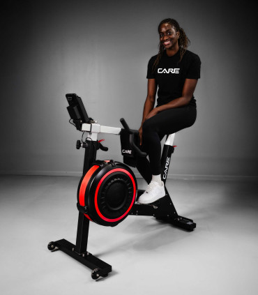 Pack Gamme AERO Premium - CARE - Rudergerät, Fahrrad & Ski Trainer mit Luftwiderstand