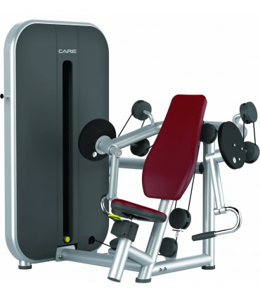 Bordeauxrote Bizepspresse - CARE- Premium Line