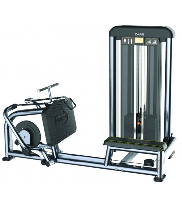 Schwarzes Horizontalrudergerät Care Prestige Line