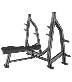 OLYMPISCHE Bankdrückbank Schwarz CARE PRESTIGE LINE