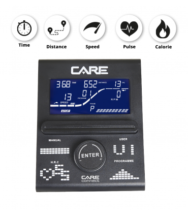 Heimtrainer - CARE - CV-385 - Ergometer und vernetzt - Generalüberholt