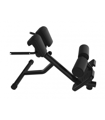 SCHRÄGE HYPEREXTENSIONSBANK 45° Schwarz CARE PREMIUM LINE