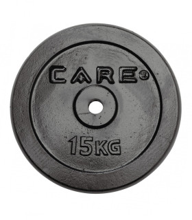 Gusseisenscheibe 15 kg - CARE
