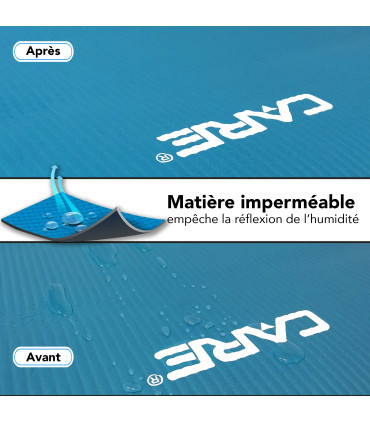 Gerollte Gymnastikmatte mit Ösen - 183*61*1,5 cm – CARE