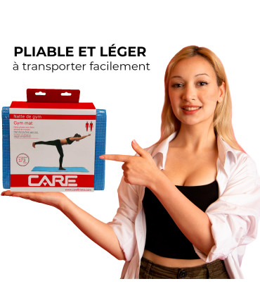 Faltbare Gymnastikmatte 173 x 61 x 0,5cm - CARE