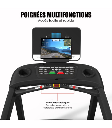 Professionelles Laufband - 24km/h - CARE - ZEPHYR