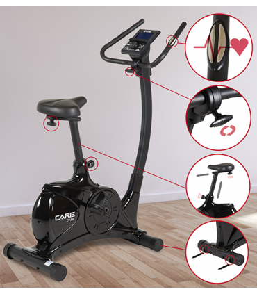 Heimtrainer - CARE - CV-395 Ergometer und vernetzt - FBA