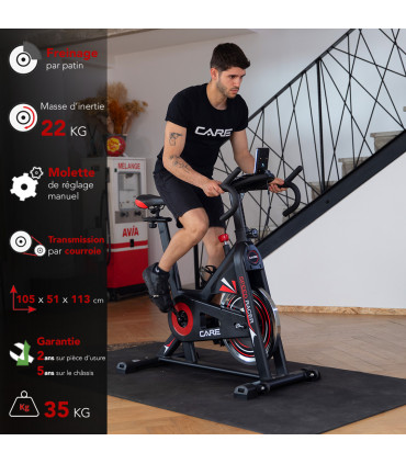 Indoor Cycling Bike - Speed Racer - CARE -FBA