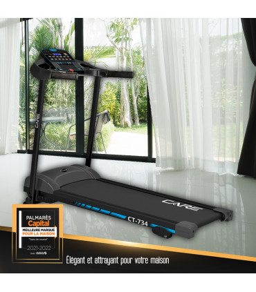 Vernetztes Laufband - 14km/h - CARE - CT-734-2 FBA-DE - KINOMAP