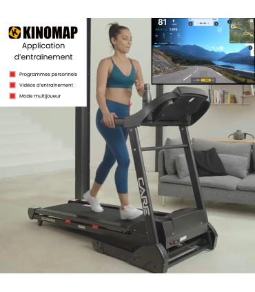 Connected Laufband - 18km/h - CARE -FBA-DE - JOG RUNNER - KINOMAP
