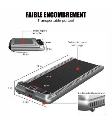 Laufband - 6km/h - CARE - CT-910 - Generalüberholt