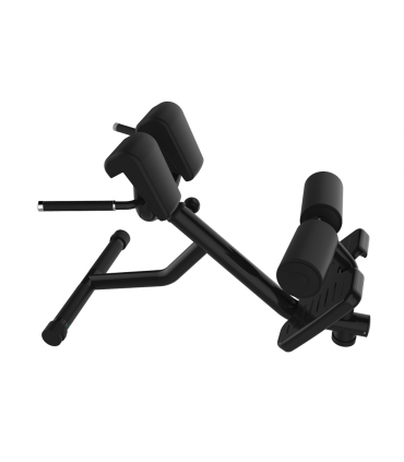 SCHRÄGE HYPEREXTENSIONSBANK 45° Schwarz CARE PREMIUM LINE