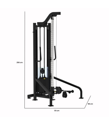 Verstellbare Hoch/Tief-Rolle CARE - Präzisions-Fließmechanismus