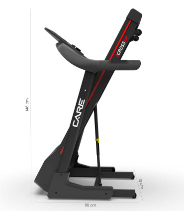 Vernetztes Laufband - 18km/h - CARE - CROSSER - KINOMAP