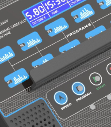 Vernetztes Laufband - 14km/h - CARE - CT-734-2 - Generalüberholt