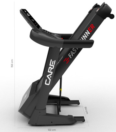 Vernetztes Laufband 22 km/h - CARE - Fast Runner SP