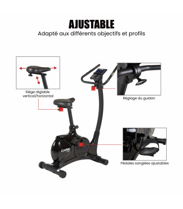 Heimtrainer - CARE - CV-395 Ergometer und verbunden
