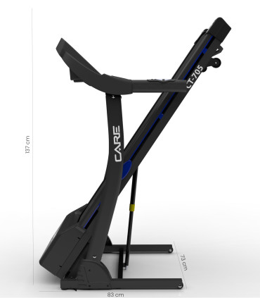 Vernetztes Laufband - 16km/h - CARE - CT-705-3 - KINOMAP