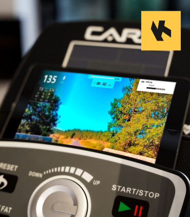 Selbstgenerierender Crosstrainer HELIS FD - CARE - vernetzter Ergometer