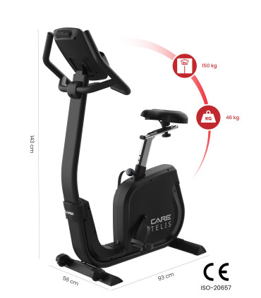 Selbstangetriebenes Heimtrainer - TELIS - vernetztes Ergometer